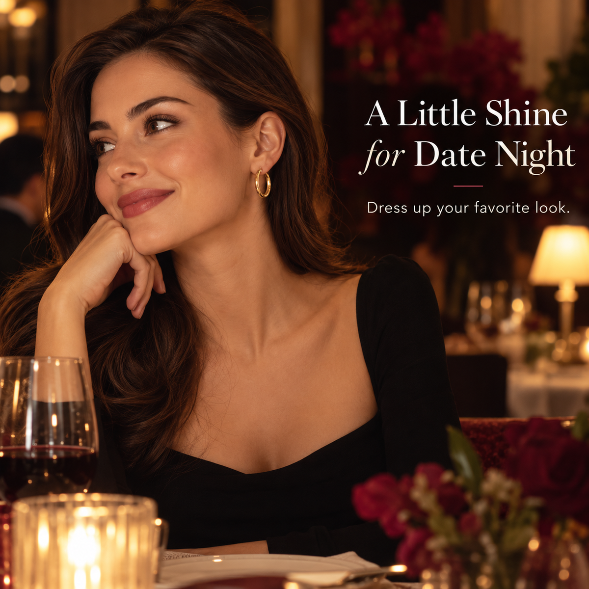 FLINPEN® Classic Hoop Earrings for Everyday & Date Night Style